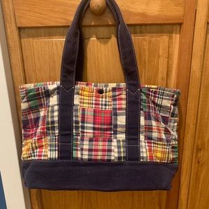 JCrew Plaid Shoulder Bag